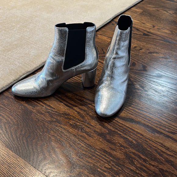 YSL silver booties - Picture 3 of 5